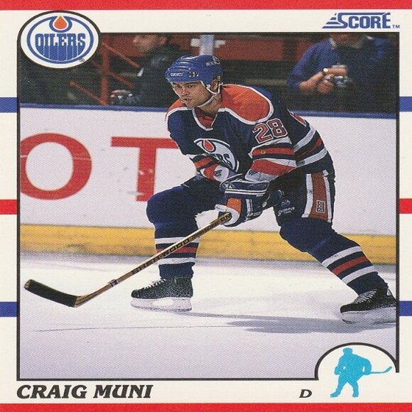 Craig Muni Edmonton Oilers NHL Hockey Card Collection - 3 Card Set - Picture 2 of 4